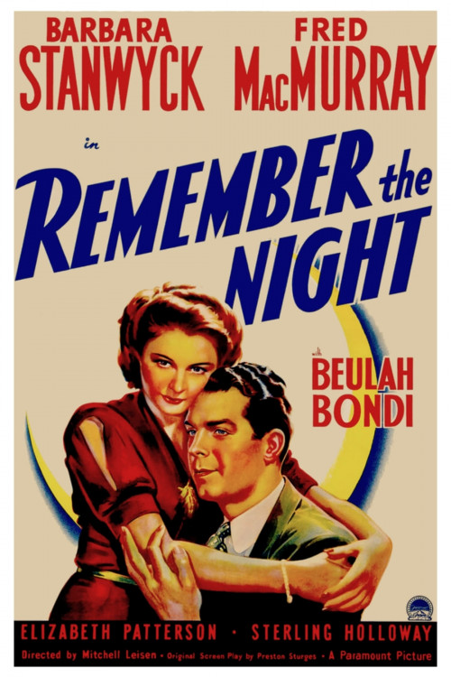 Remember the Night (1939) poster