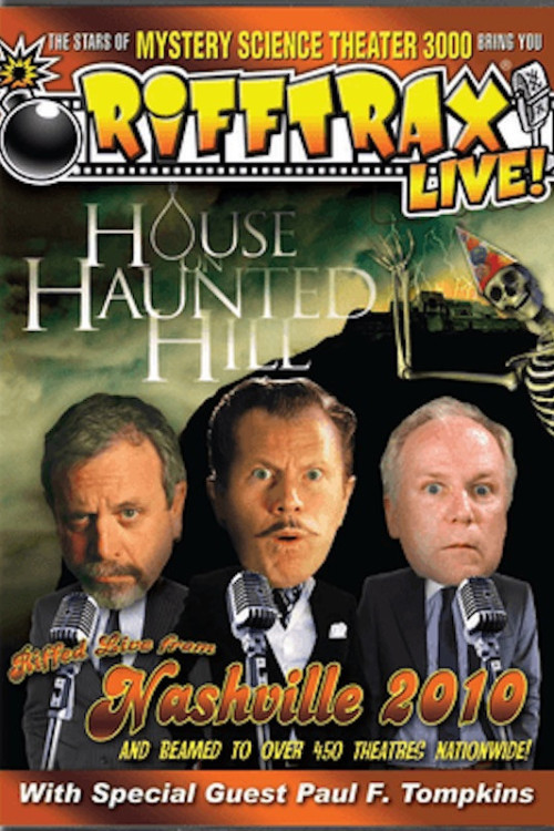 RiffTrax Live: House on Haunted Hill (2010) poster