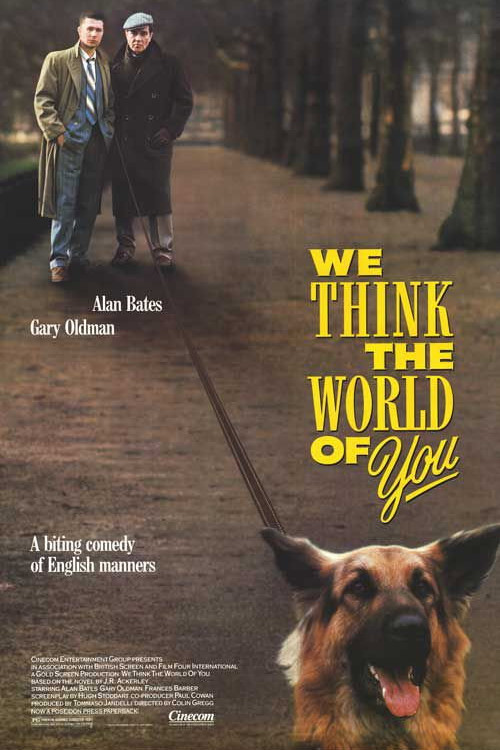 We Think the World of You (1988) poster