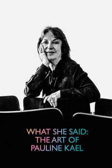 What She Said: The Art of Pauline Kael (2018) poster