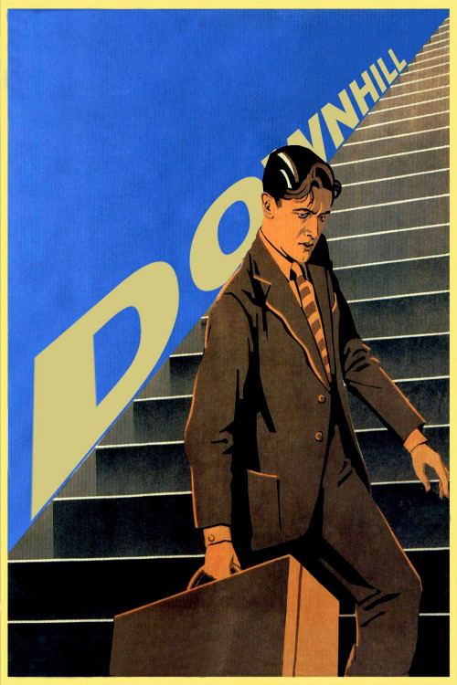 Downhill (1927) poster
