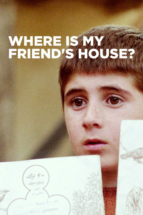 Khane-ye doust kodjast? (1987) poster