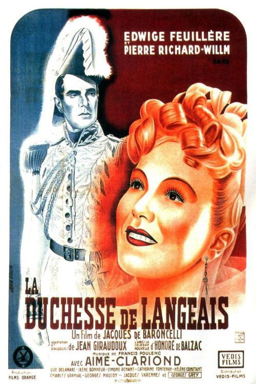 La duchesse de Langeais (1942) poster