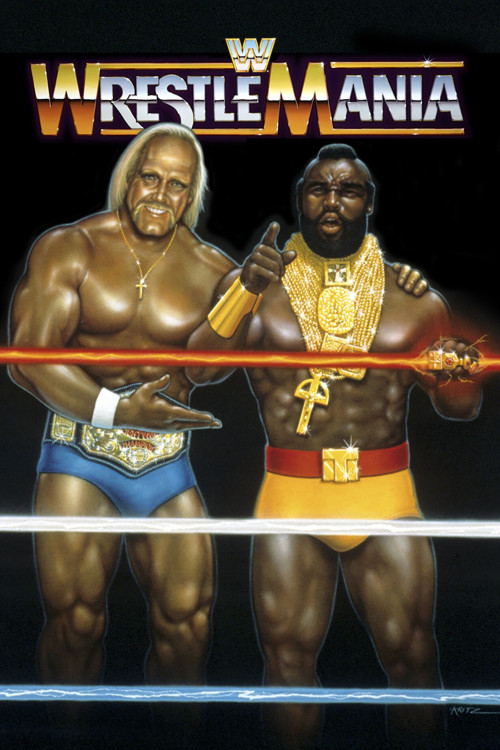 WrestleMania (1985) poster