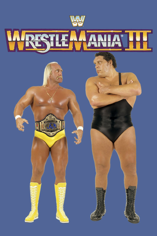 WrestleMania III (1987) poster