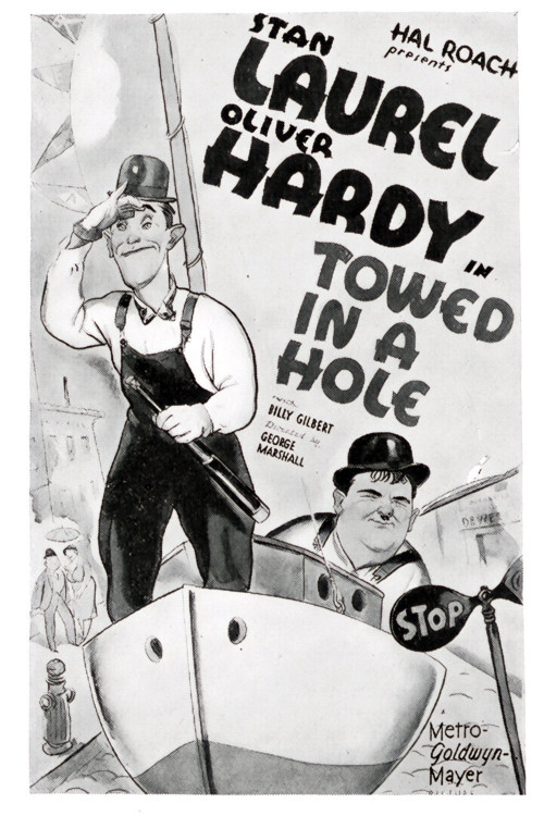 Towed in a Hole (1932) poster