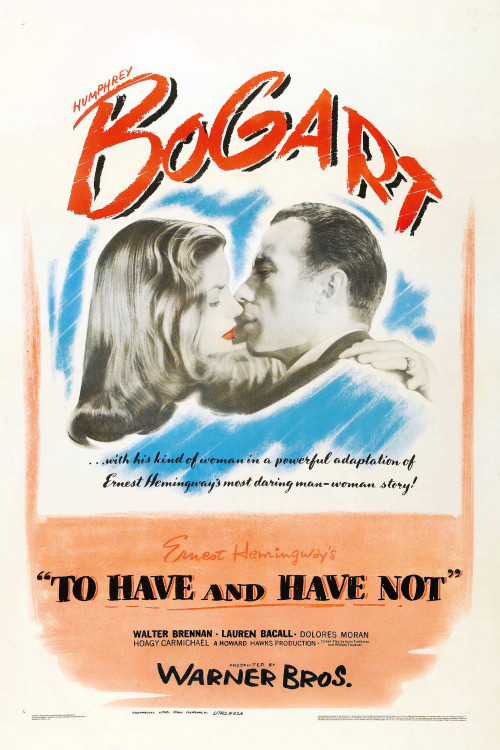 To Have and Have Not (1944) poster