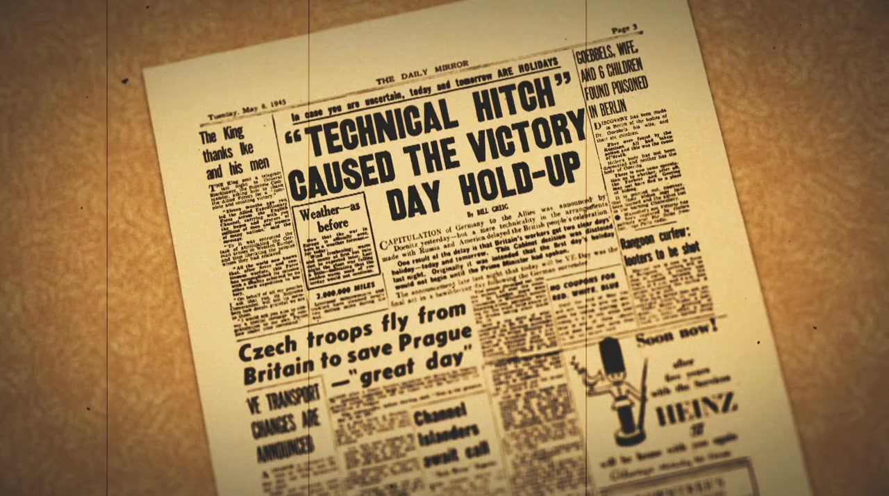 Tony Robinson's VE Day Minute by Minute screenshot 1