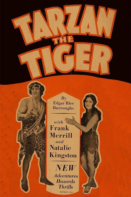 Tarzan the Tiger (1929) poster