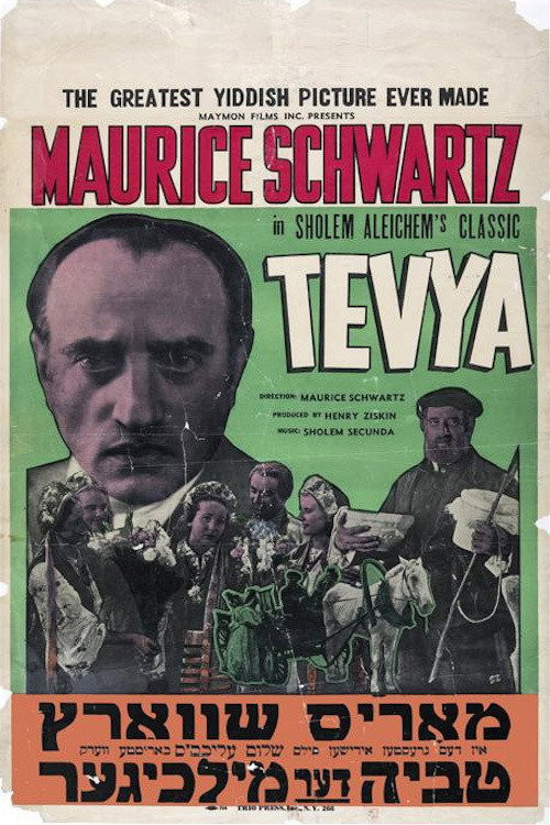 Tevya (1939) poster