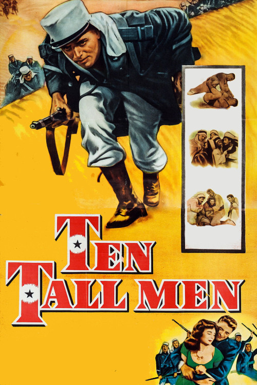 Ten Tall Men (1951) poster