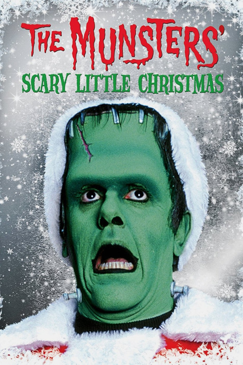 The Munsters' Scary Little Christmas (1996) poster