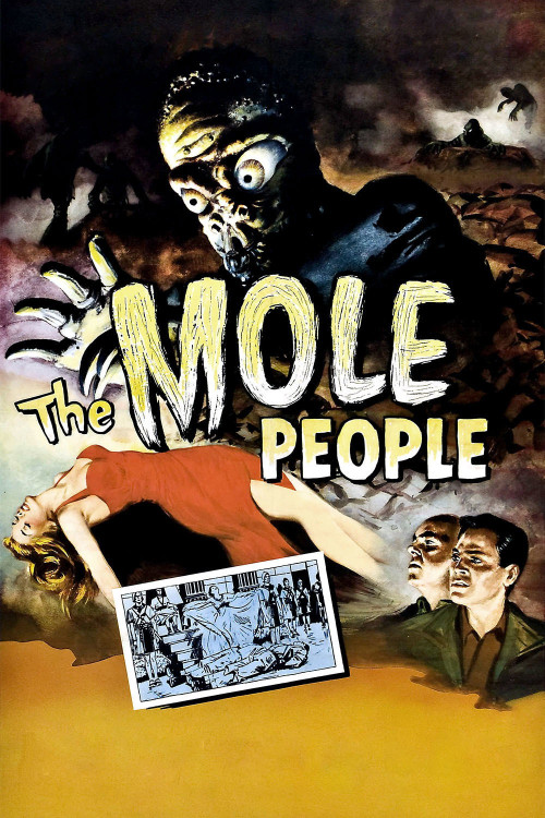 The Mole People (1956) poster