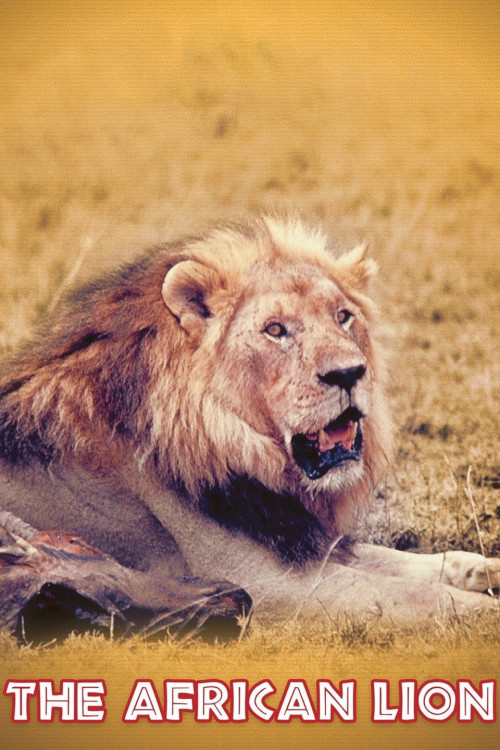 The African Lion (1955) poster