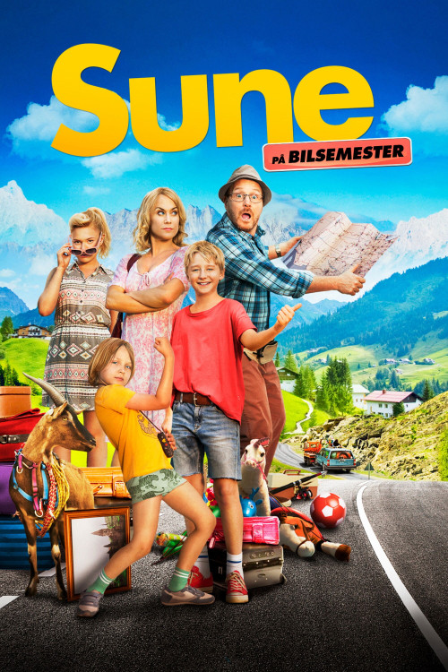 Sune på bilsemester (2013) poster