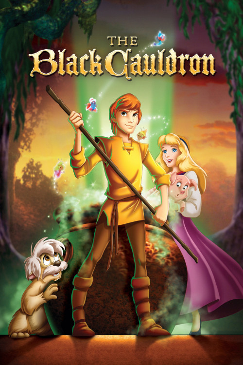 The Black Cauldron (1985) poster