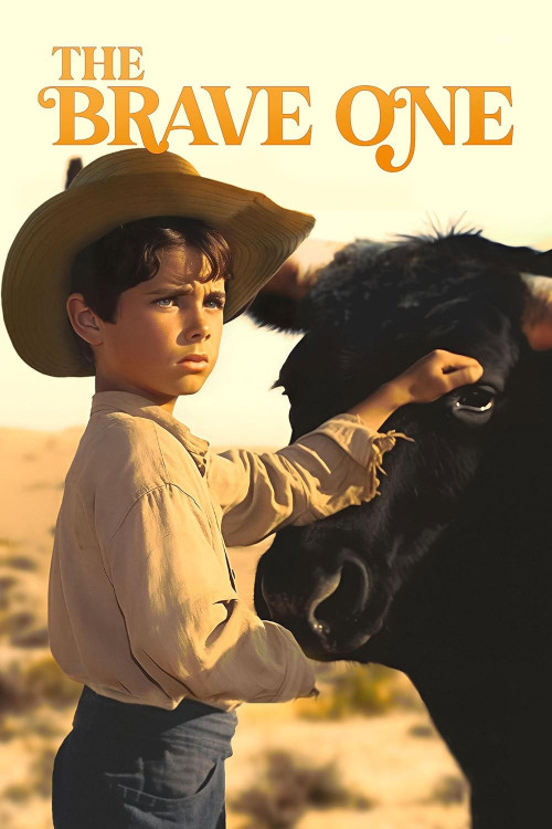 The Brave One (1956) poster