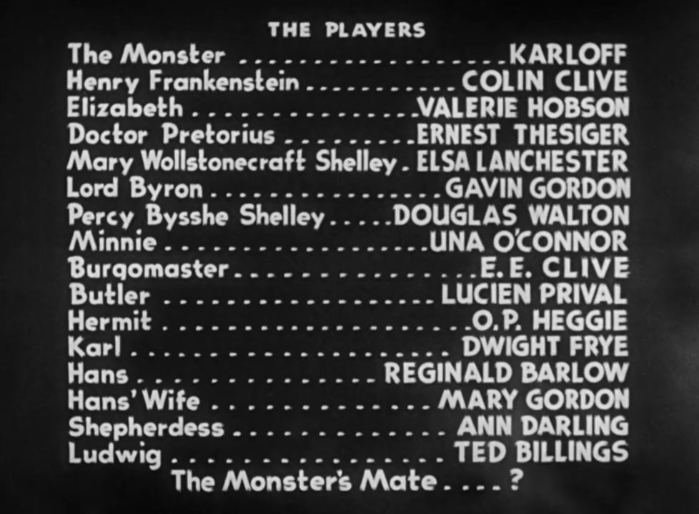 The Bride of Frankenstein screenshot 1