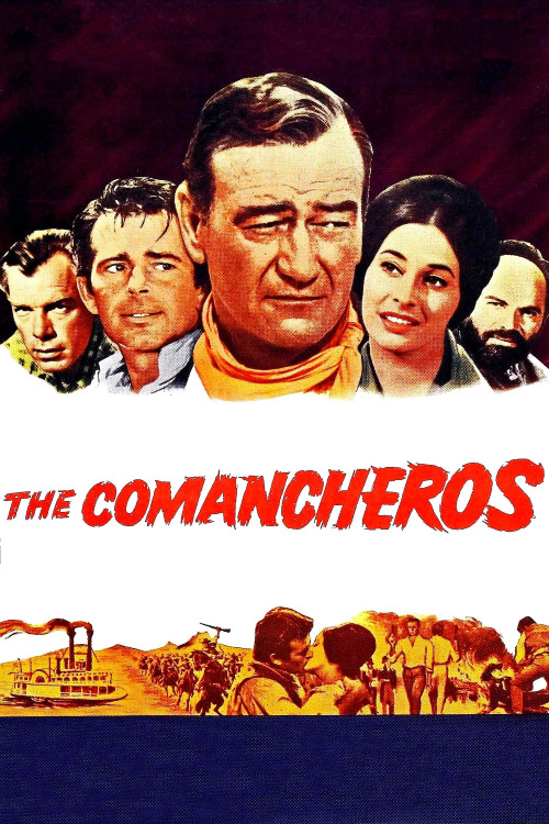 The Comancheros (1961) poster