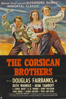 The Corsican Brothers (1941) poster