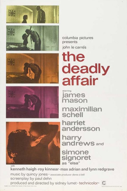 The Deadly Affair (1967) poster
