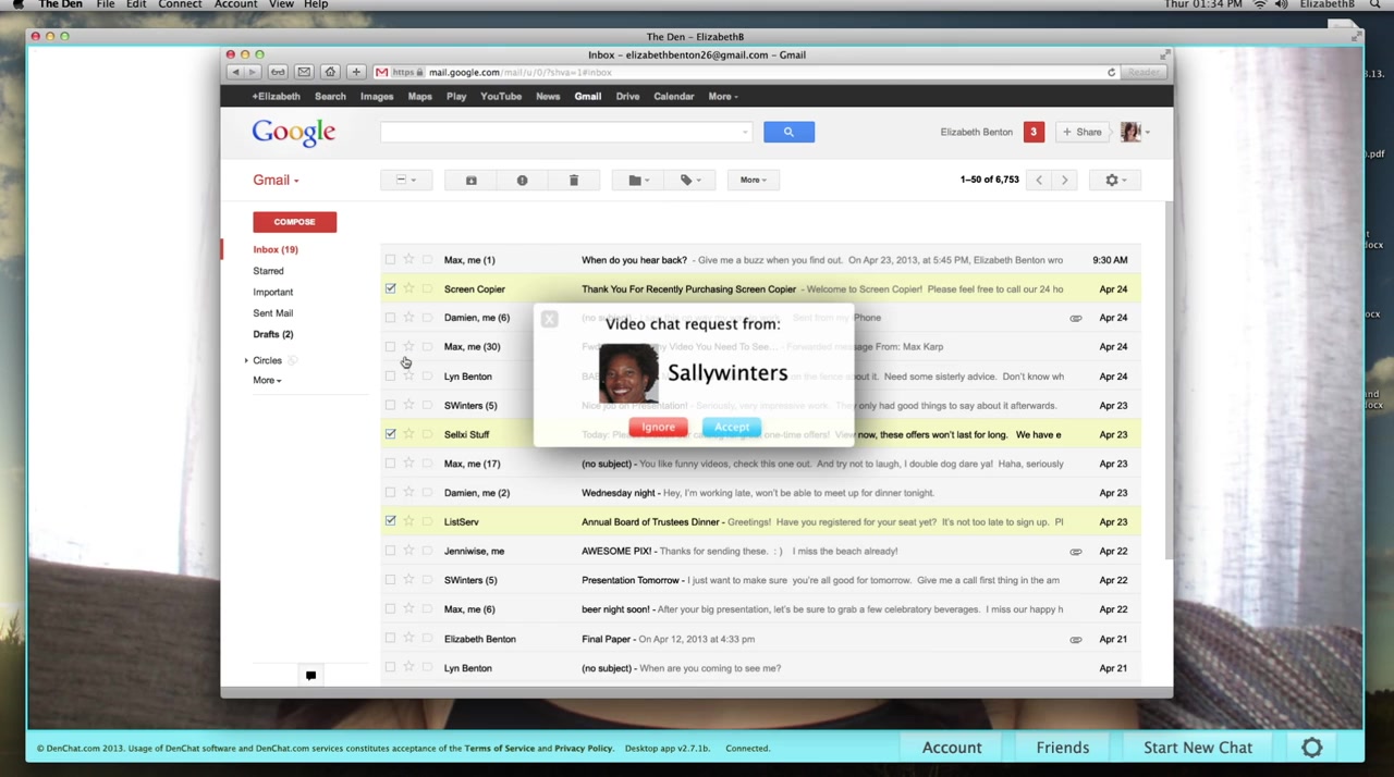 The Den screenshot 1