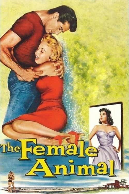 The Female Animal (1957) poster