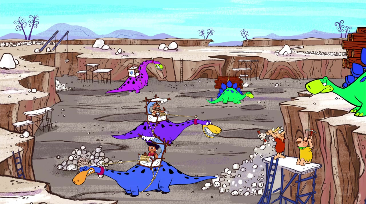 The Flintstones & WWE: Stone Age Smackdown screenshot 1