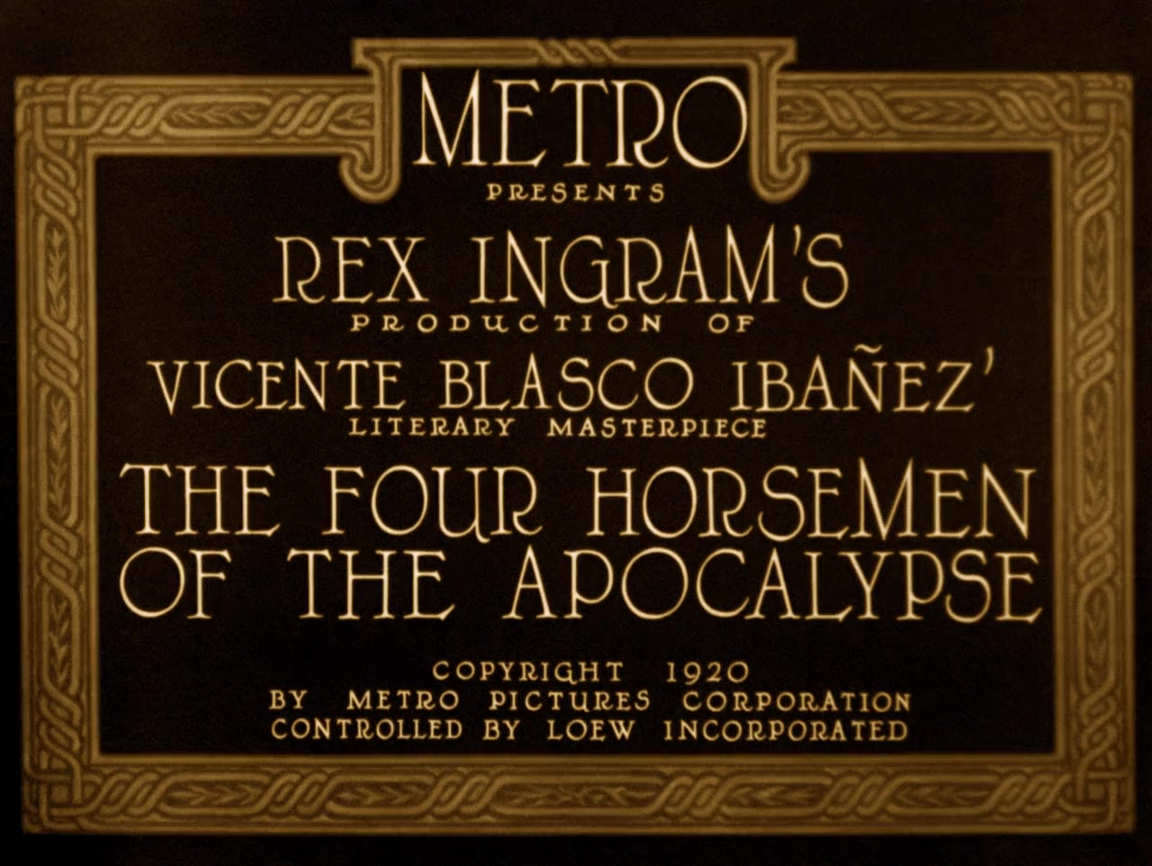 The Four Horsemen of the Apocalypse screenshot 1