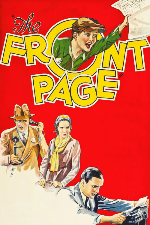 The Front Page (1931) poster