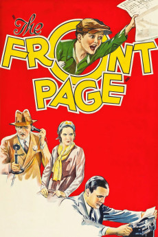The Front Page (1931) poster