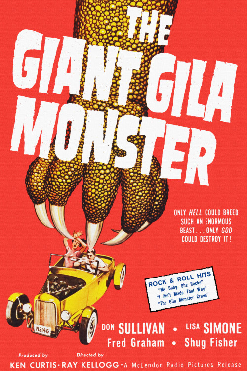 The Giant Gila Monster (1959) poster
