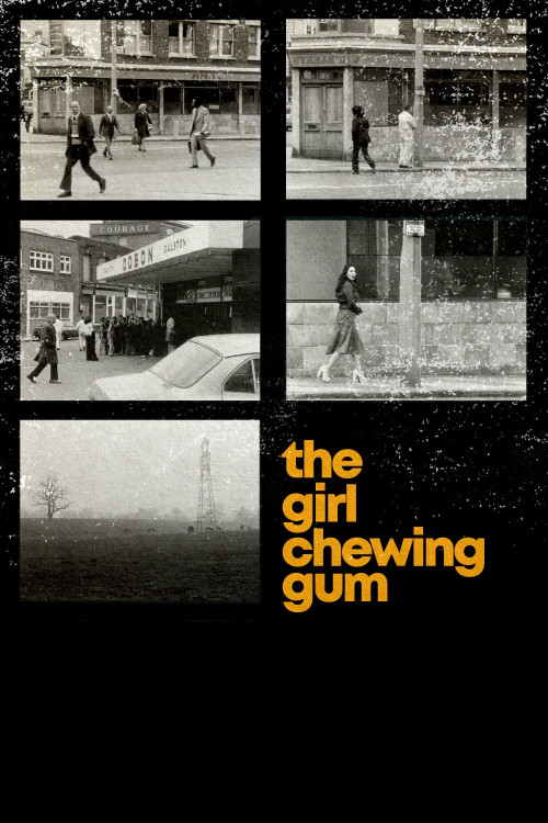 The Girl Chewing Gum (1976) poster