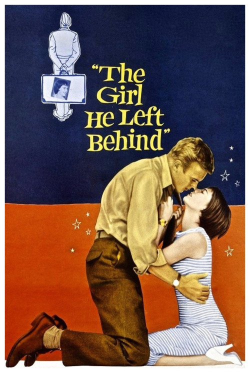 The Girl He Left Behind (1956) poster