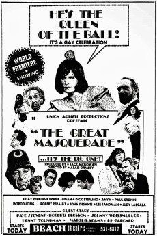 The Great Masquerade (1974) poster