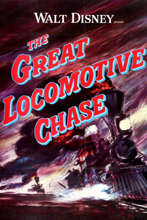 The Great Locomotive Chase (1956) poster