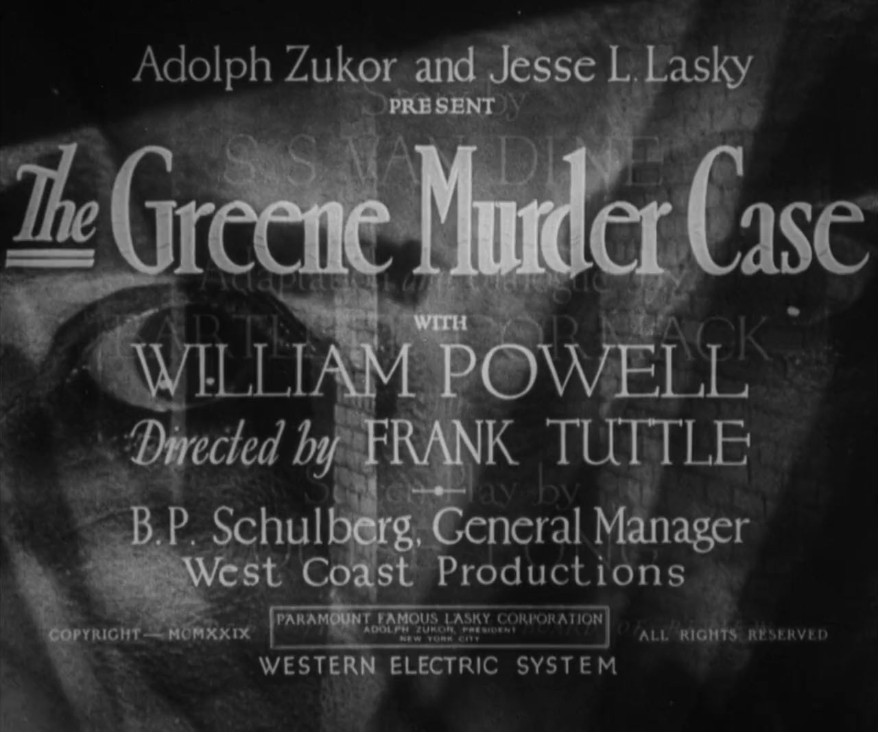 The Greene Murder Case screenshot 2