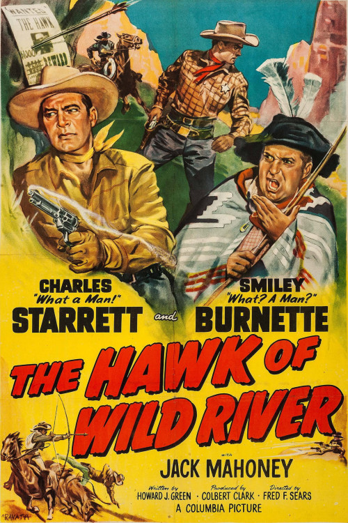 The Hawk of Wild River (1952) poster
