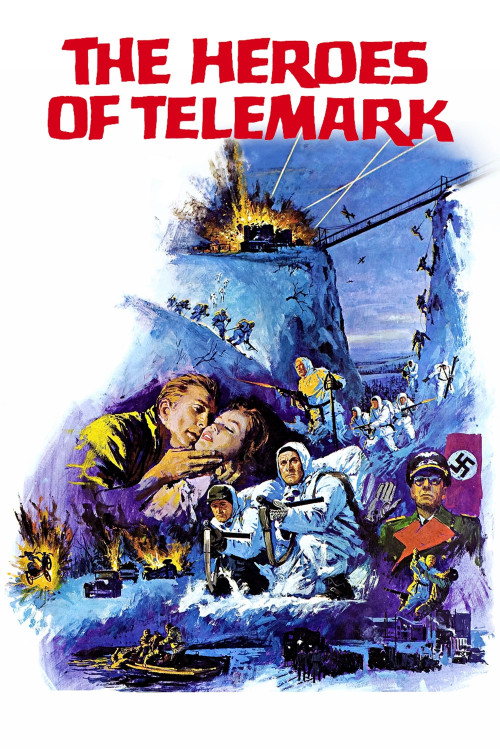 The Heroes of Telemark (1965) poster