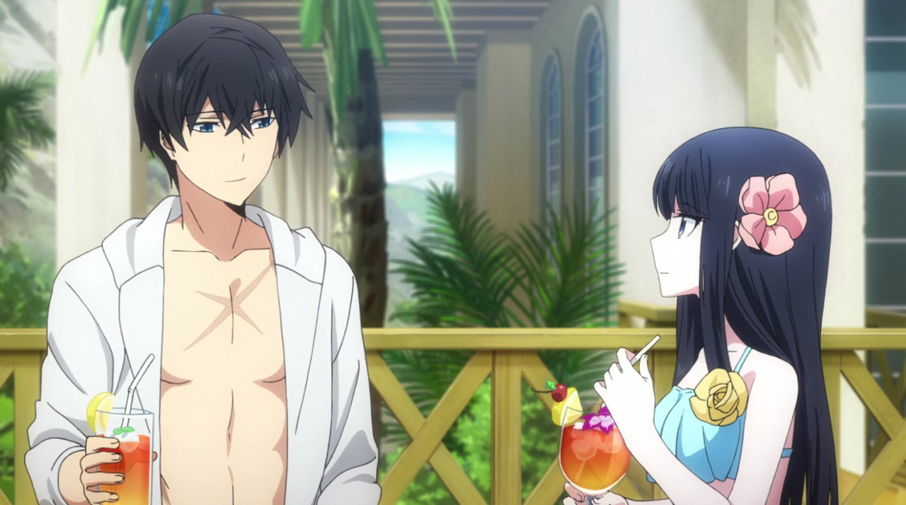 Gekijô-ban Mahôka Kôkô no Rettôsei Hoshi wo Yobu Shôjo screenshot 1