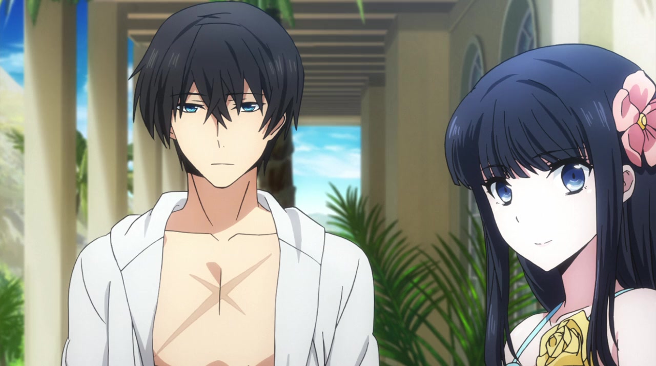 Gekijô-ban Mahôka Kôkô no Rettôsei Hoshi wo Yobu Shôjo screenshot 3