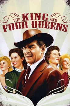 The King and Four Queens (1956) poster