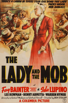 The Lady and the Mob (1939) poster