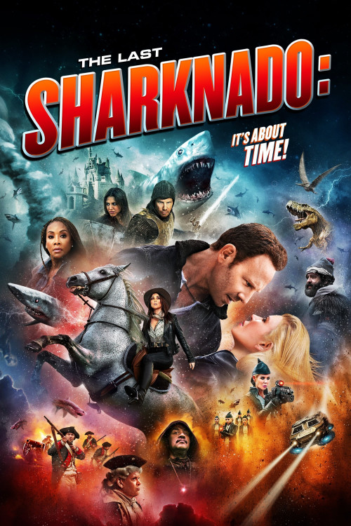 The Last Sharknado: It's About Time (2018) poster