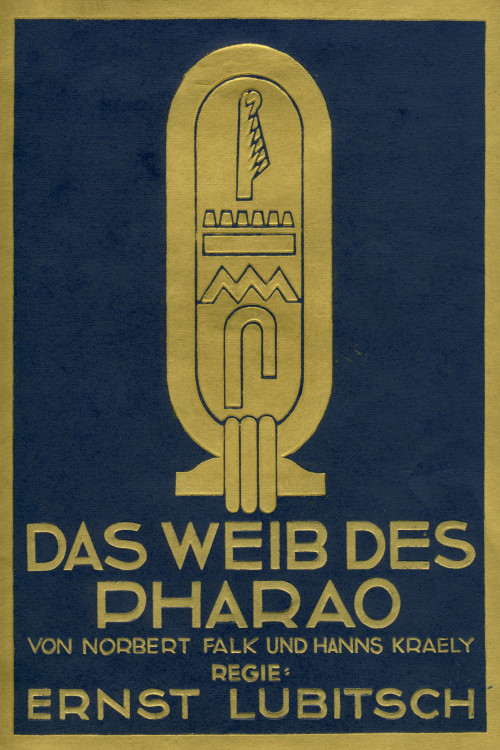Das Weib des Pharao (1922) poster