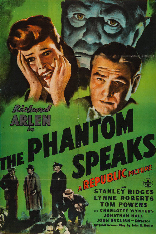 The Phantom Speaks (1945) poster