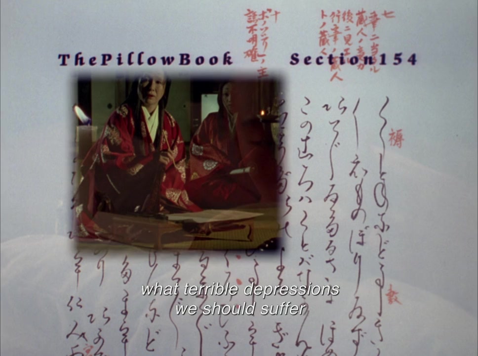 The Pillow Book screenshot 2