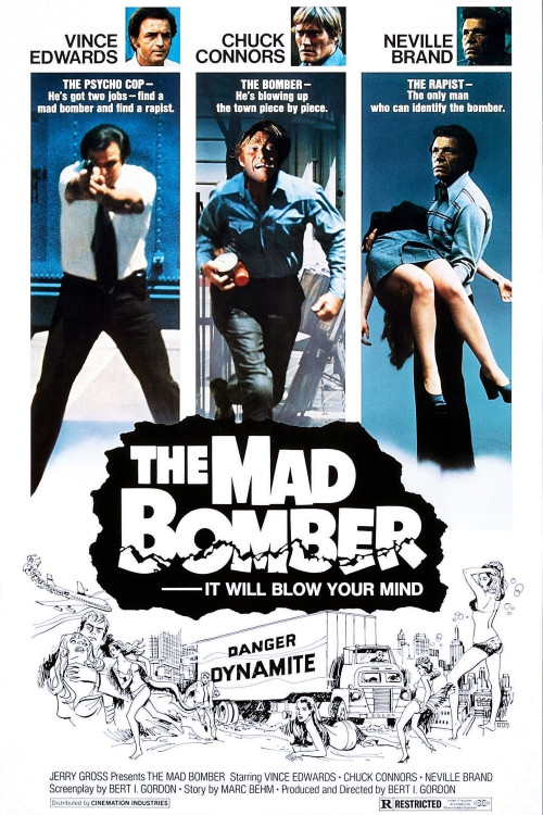 The Mad Bomber (1973) poster