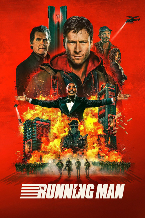 The Running Man (2025) poster