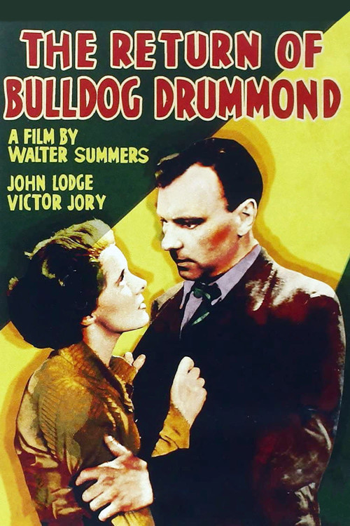 The Return of Bulldog Drummond (1934) poster